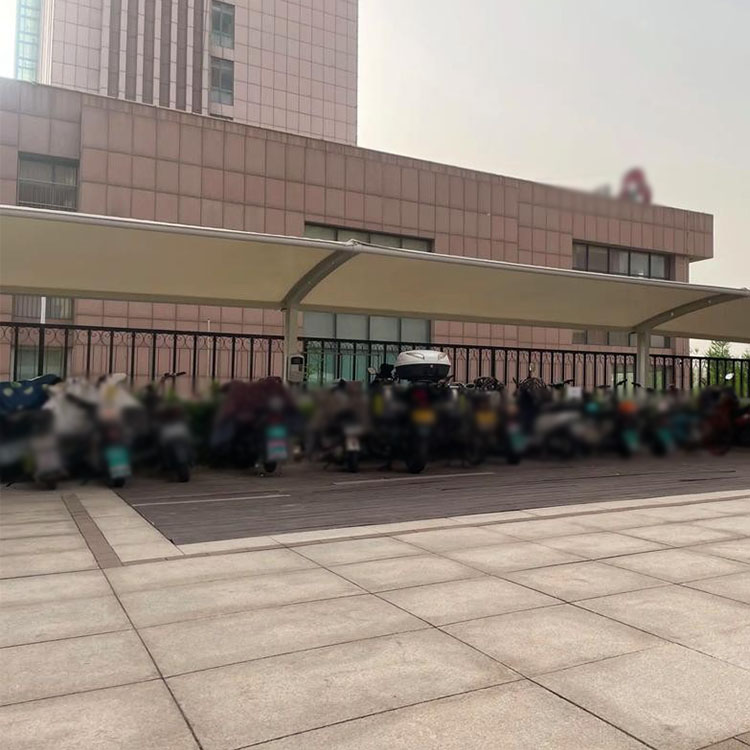 织金县膜结构电动车棚