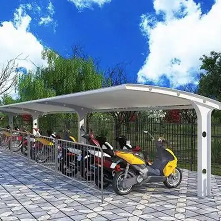 织金县膜结构电动车棚